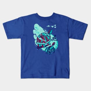 Turtle Flying Kids T-Shirt